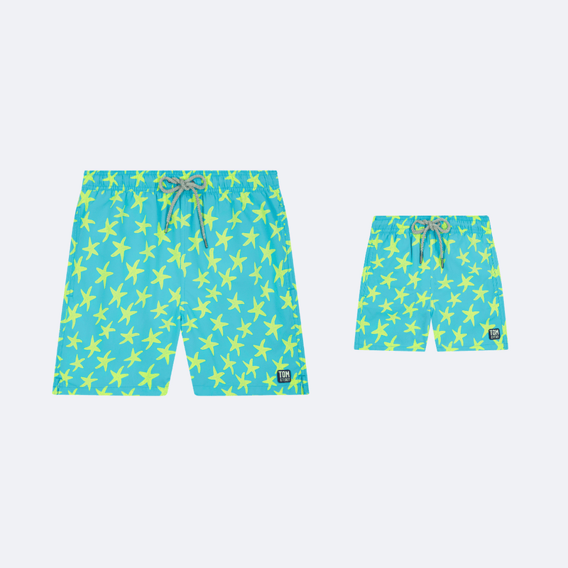 Sky & Yellow Starfish Set