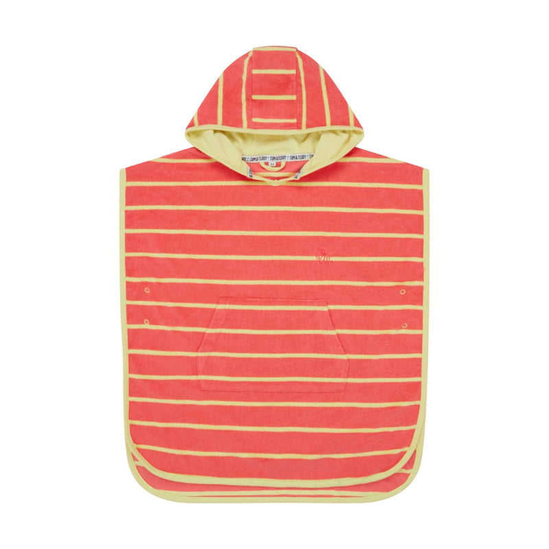 Coral & Lime Stripe