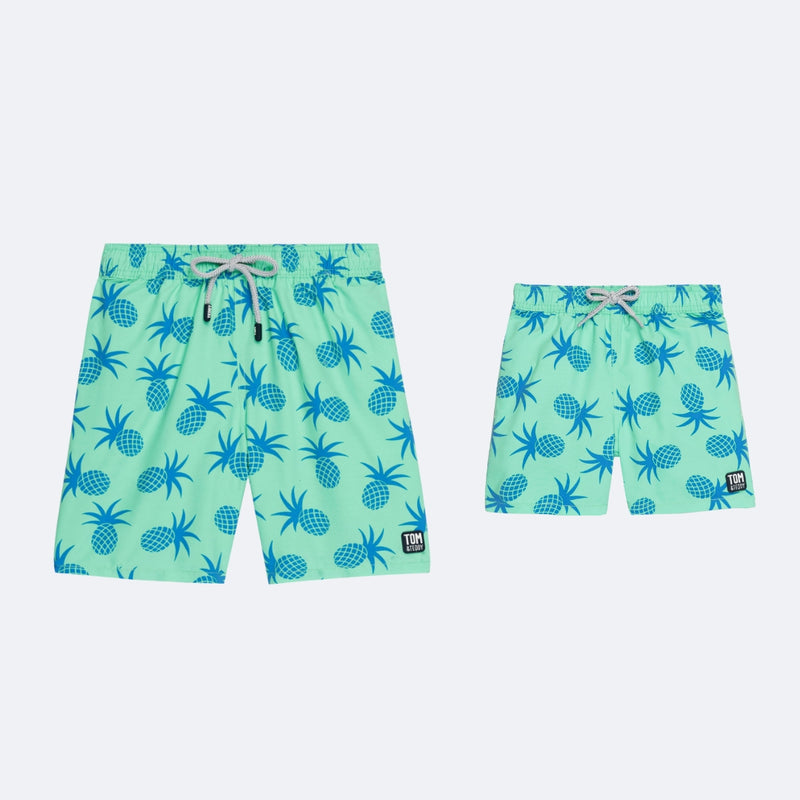 Jade Green Pineapples Set