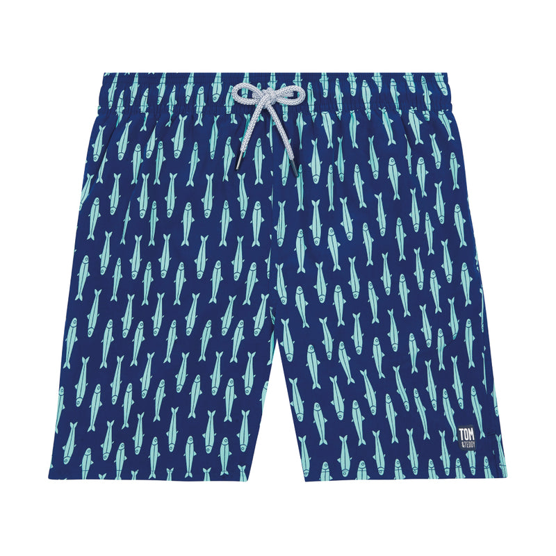 Ink Blue & Green Sardines