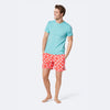 Sky Blue Short Sleeve Rash Guard